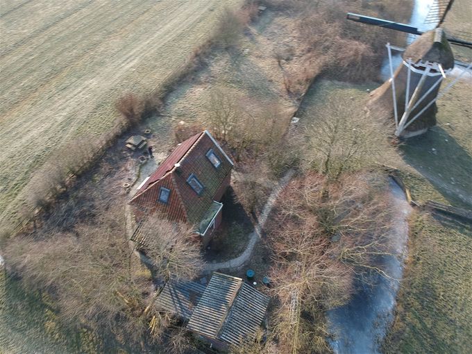 Luchtfoto in de winter van 2018 gemaakt door een gast met een drone